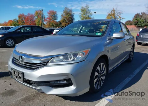 2017 Honda Accord Hybrid Ex-L z USA, uszkodzony, nr VIN JHMCR6F55HC004076
